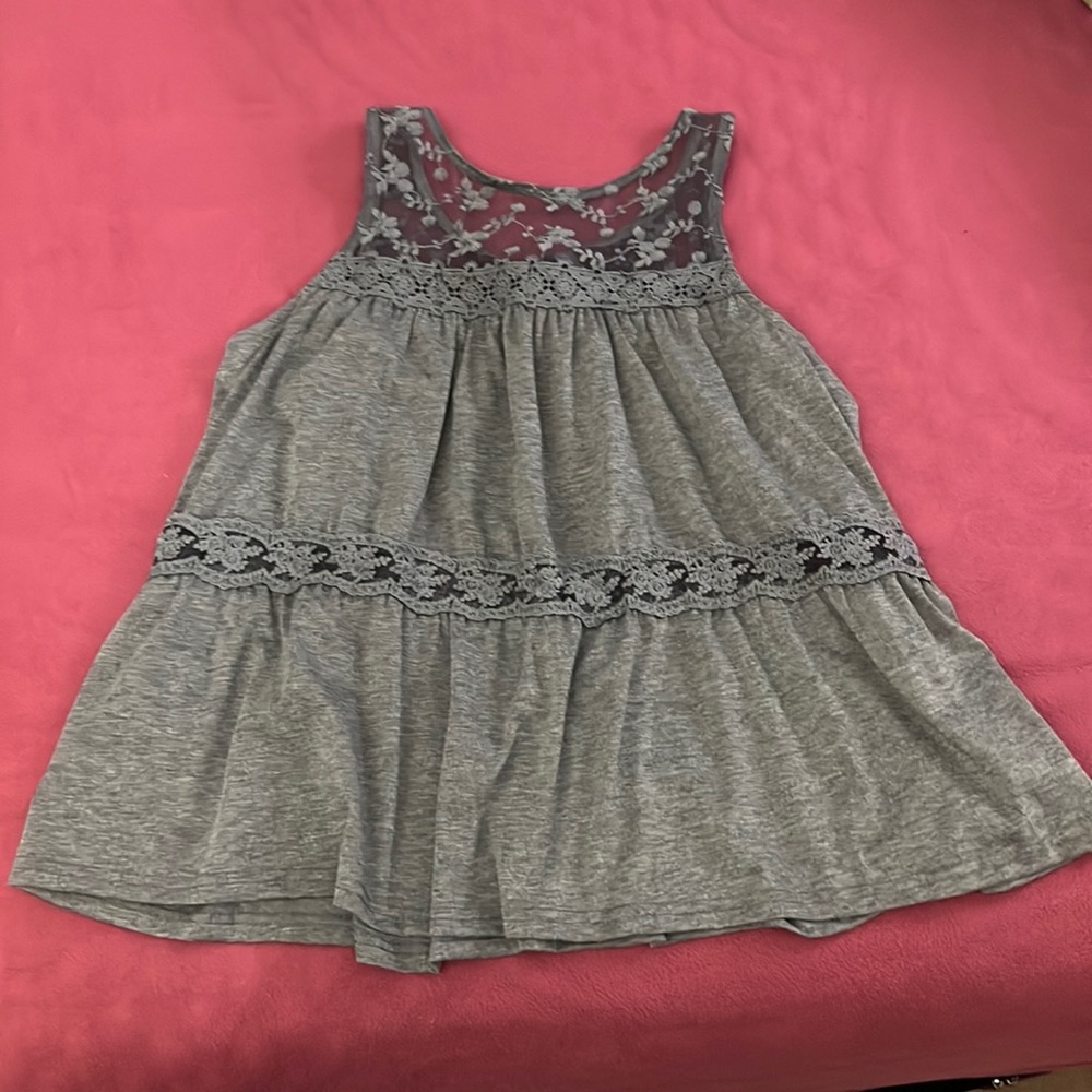 New gray top